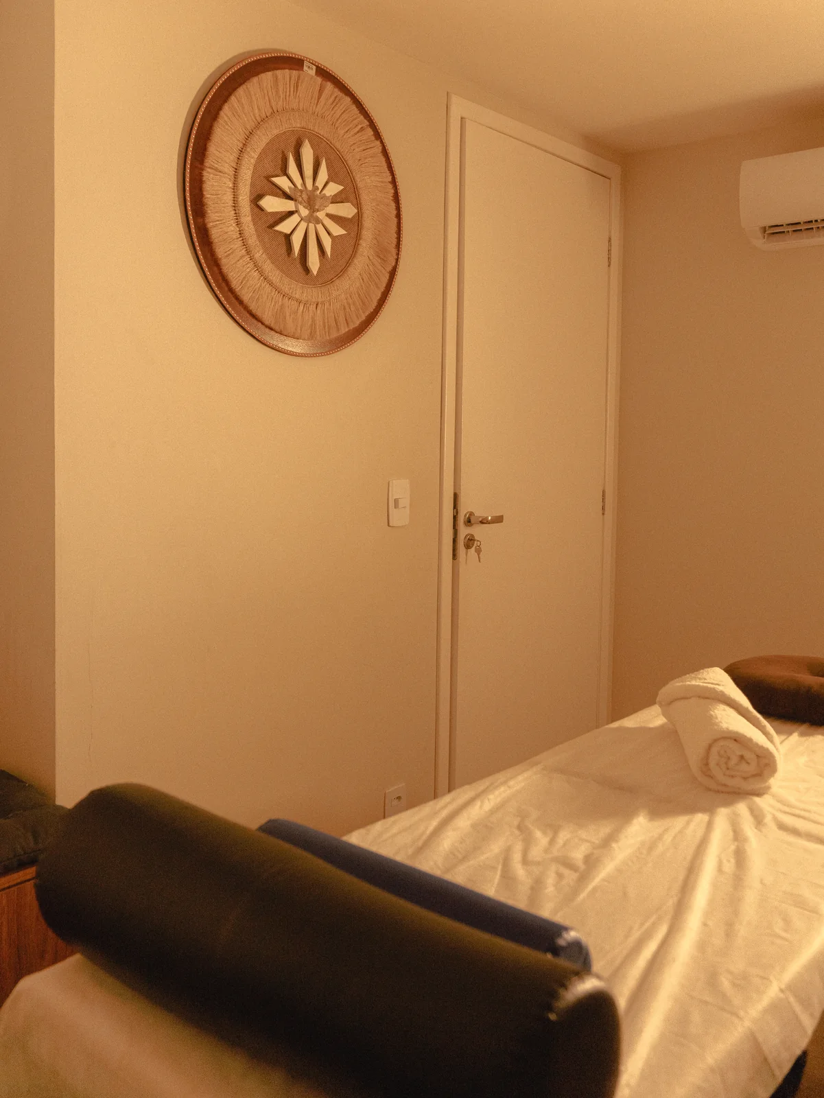Sala de atendimento do Universo Spa